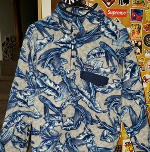 Patagonia synchilla fly fishing design